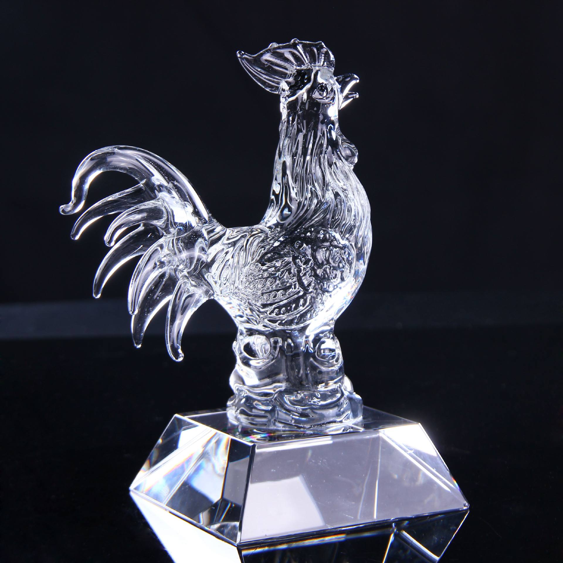 玻璃工艺品鸡 匠心凝聚的艺术之灵，选购与欣赏全指南